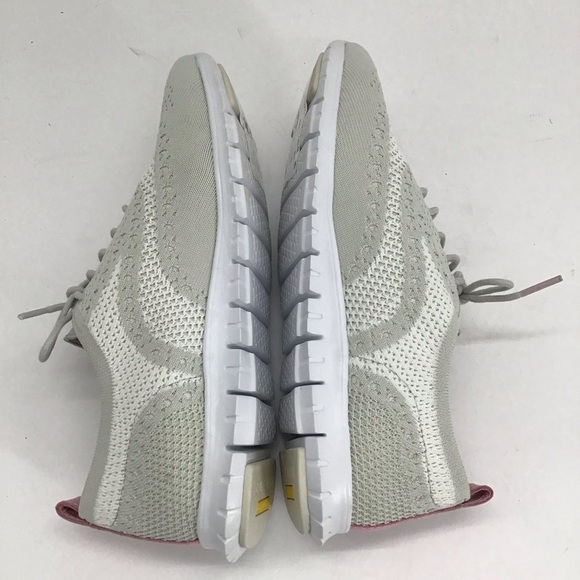 Cole Haan ZEROGRAND Stitchlite Wingtip Oxford Sneaker NWT Casual Ivory Size 7 - Picture 6 of 10